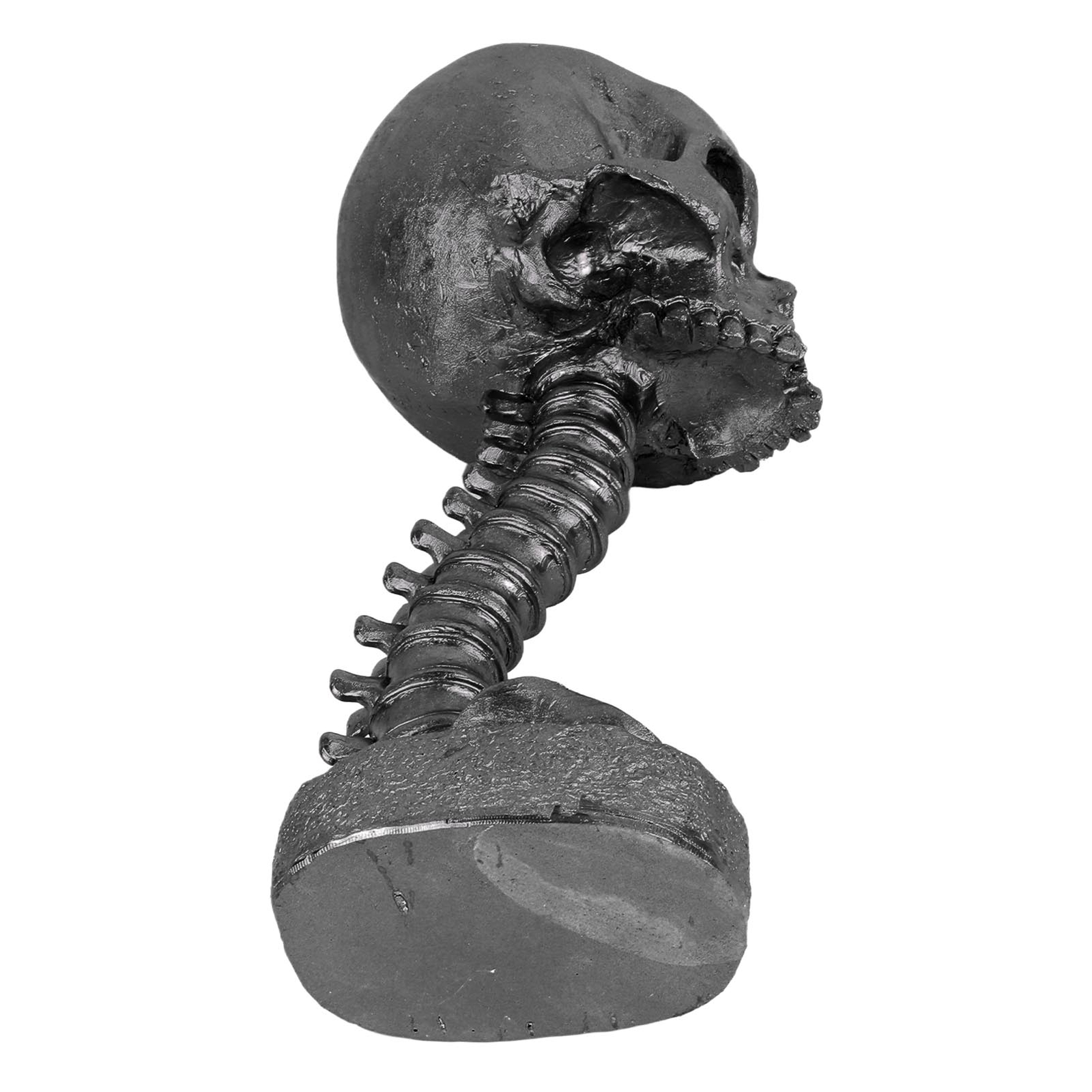 Skull Planter Spine Stand Decoration Hand Painted Resin Skeleton Flower Pot AUS eBay