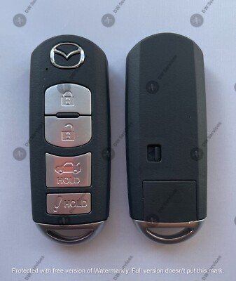 NEW! Mazda PROXIMITY 4-button remote SMART key WAZSKE13D01 SKE13D-01 6 3 MX-5