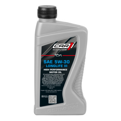 CAR1 Motorenöl SAE 5W-30 1l Longlife III VW/BMW/MB CO 1023