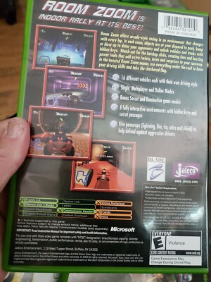 Room Zoom Sur Xbox, PAL, 2004, Complet, Très Bon état