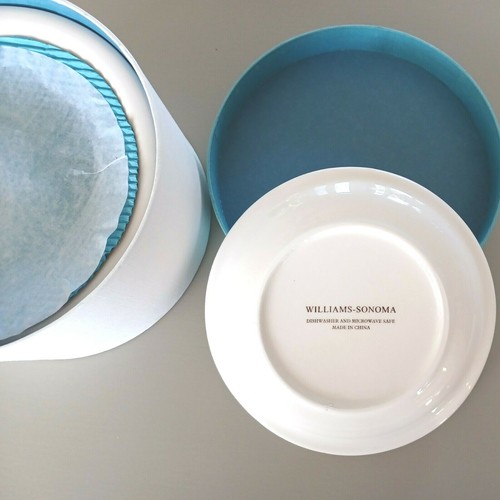 Williams Sonoma Cheers Dessert Plates Set Of 6 *NOS* 2004 - Picture 5 of 6