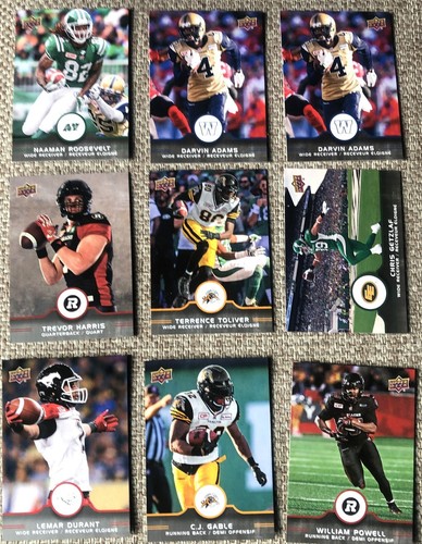 2016 UPPER DECK CFL 🇨🇦 🏈FOOTBALL SINGLES- #1-100-U PICK- - Picture 28 of 100