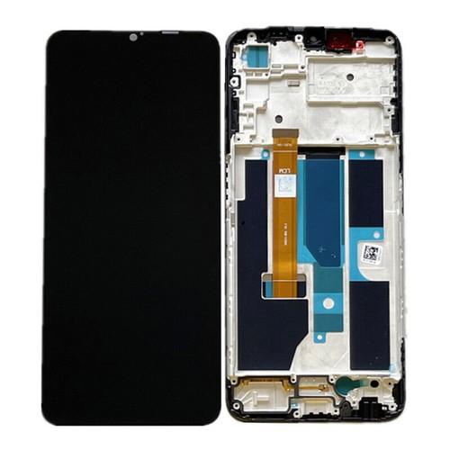 OEM LCD Display+Touch Screen Digitizer With BLACK Frame Assembly For OPPO A55 5G - Zdjęcie 3 z 5