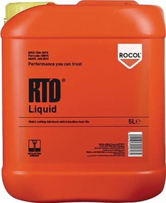 ROCOL 53076 Metallzerspanungsschmiers toff RTD Liquid 5l Kanister ROCOL   viskos