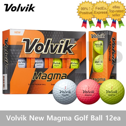 Volvik New Magma Golf Ball 12Piece Distance Ball 3colors (3 Layer) 23