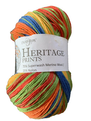 Cascade Yarns Heritage Prints  Merino Sock Yarn