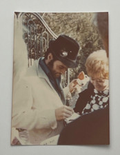 ELVIS PRESLEY  AUTHENTIC CANDID PHOTO ULTRA RARE ON SET OF FILMING CHARRO 1968
