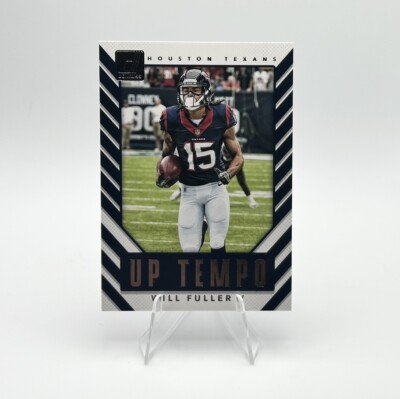 2017 Panini Donruss Will Fuller V Up Tempo Insert Houston Texans #13