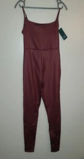 NEW WILD FABLE SLEEVELESS BURGUNDY FULL BODYSUIT SIZE M