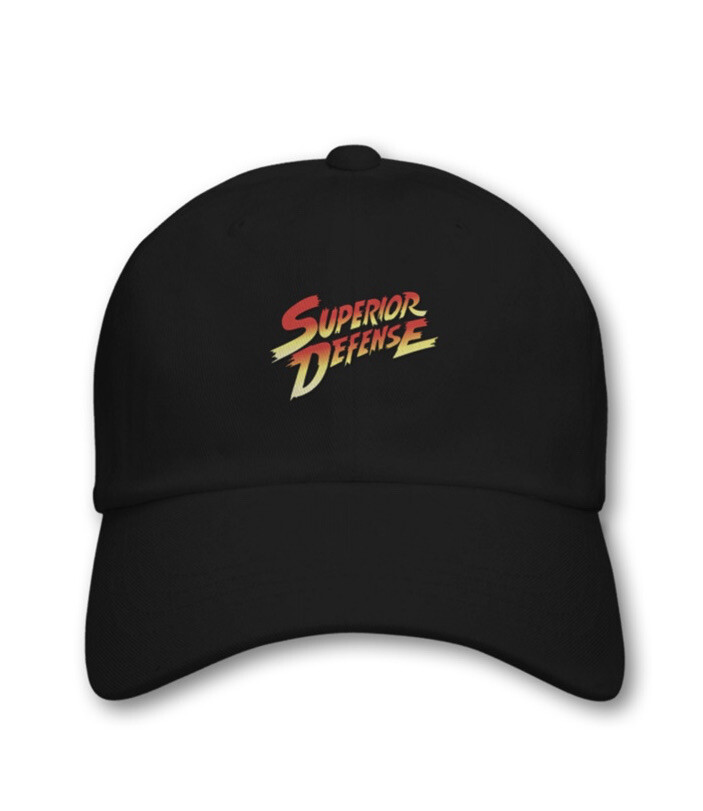 SupDef Superior Defense Dad Hat Black Bbcap Cap Cover Street