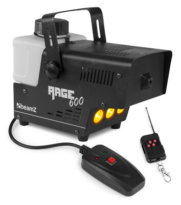 BeamZ ''Rage 600LED'' 600W LED Funk Nebelmaschine, Nebel, Fog, LEDs, Funk FB, DJ