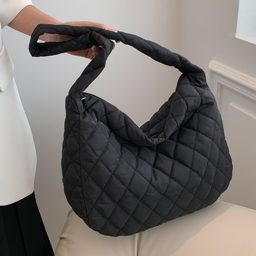 ♥ Fashion Shopping Bag Girl Highquality Large Bag Quilted Messenger