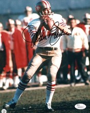 John Brodie San Francisco 49ers Signed NFL 8x10 Photo JSA Authenticated
