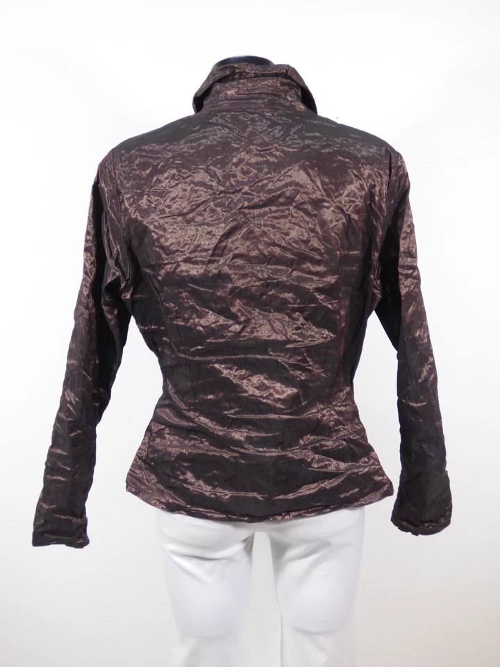 ZEITLOS BY LUANA Damen Bluse Gr L DE / Braun und Neuwertig ( S 2810 ) - Bild 3 von 4