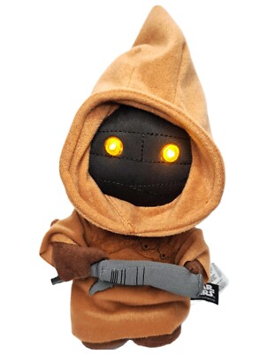 OFFICIAL DISNEY STAR WARS TALKING JAWA PLUSH 9" SOFT TOY WITH LIGHTS &  SOUNDS | eBay