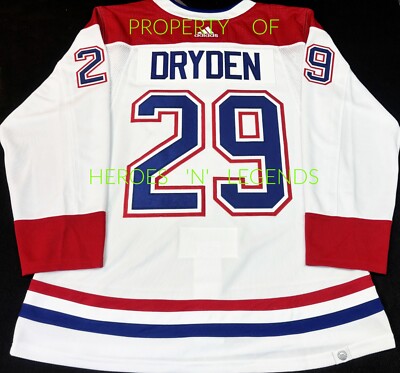 PRO-46 KEN DRYDEN MONTREAL CANADIENS W/ HALL OF FAME PATCH ADIDAS