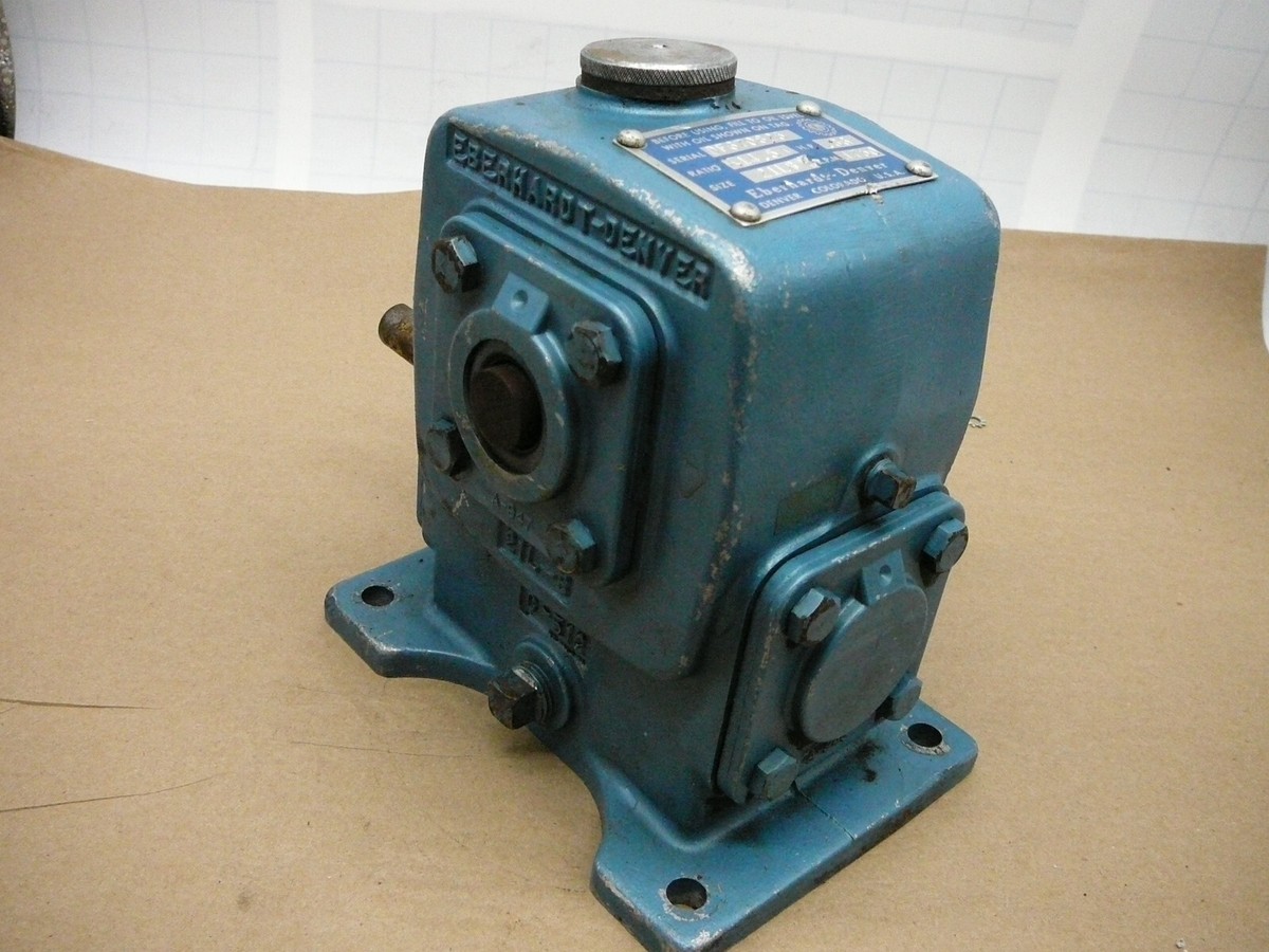 EBERHARDT-DENVER SPEED REDUCER SER DF670825 14.5:1 RATIO