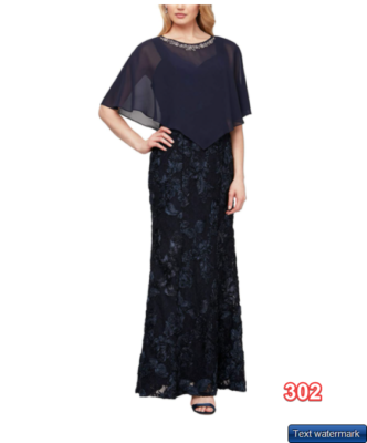 ignite evenings navy dress Ignite Evenings IG9170378 main image 1