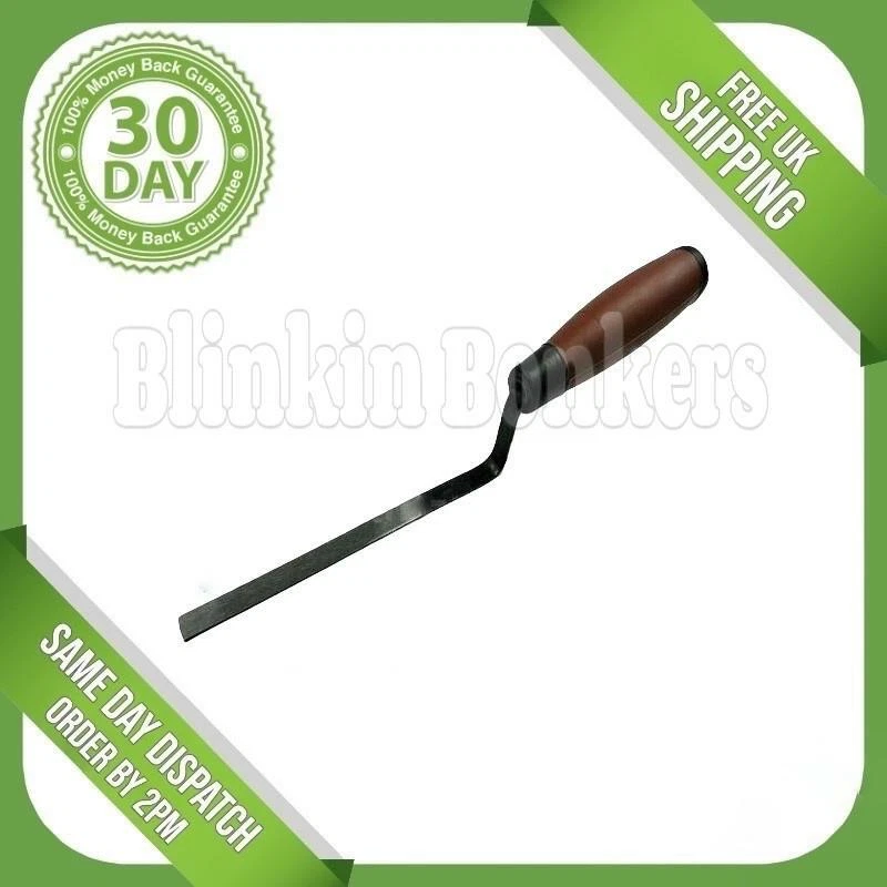 FINGER TROWEL THIN NARROW 10MM TUCK POINTING POINTER TOOL MASTIC BRICK LAYING
