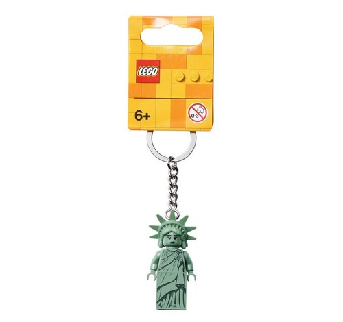 Lego Seasonal - Lady Liberty Keyring Keychain - 854082 - BNWT - AU Seller - 第 1/1 張圖片