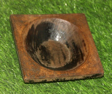 1860's Vintage Alt Holz Einzigartig Form Tribal Handarbeit Dekorativ Schale 8602