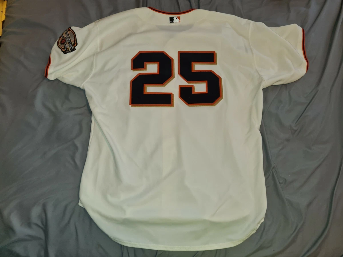 Russell Authentic Barry Bonds #25 San Francisco Giants Road Black