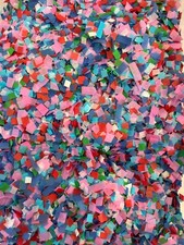 RAINBOW Biodegradable Tissue Paper Throwing Table WEDDING CONFETTI Flutter Fall