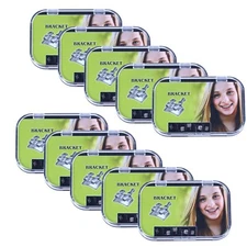10Pack AZDENT Dental Ortho MIM Monoblock Brackets Mini Roth .022 Hooks 3 4 5