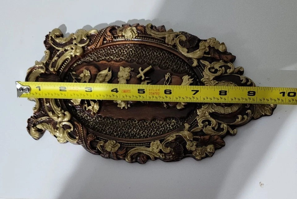 10英寸神圣家庭三圣心树脂、烘焙、肥皂、蜂蜡蜡烛模具 — 第 2/3 张图片