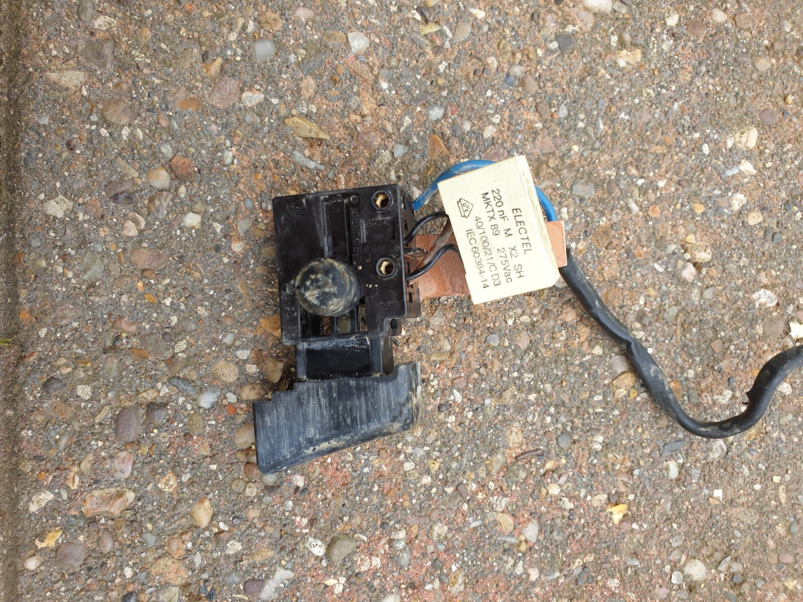 Makita switch 110v for UT1200 paddle mixer eBay