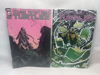 IDW Teenage Mutant Ninja Turtles #142 cvr A & B by Gavin Smith & Kevin Eastman