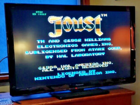 Joust (NES, 1985) - Cart & Sleeve - Cleaned & Tested