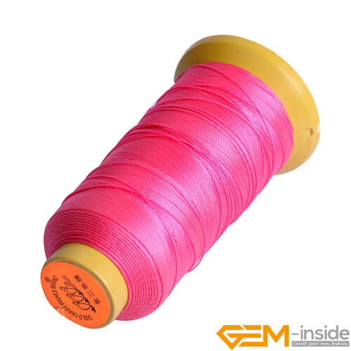 0.2mm 230 Meters 210D Polyester Sewing Thread Spool Set Making Thread Jewelry YB - Picture 24 of 61