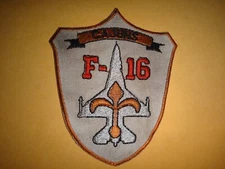 USAF Air Force 706th Fighter Squadron F-16 Cajuns Patch