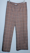 Vintage Sears Roebuck Pants That Fit Women's Dress Pants 34x29 Tan Plain 13"Rise