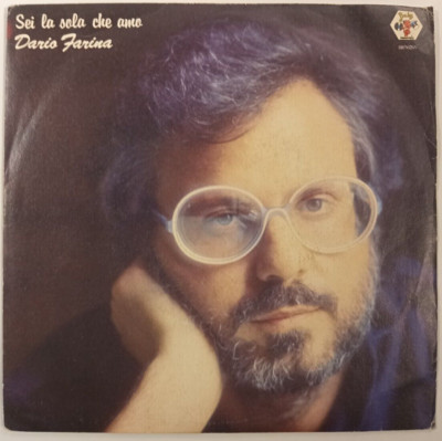 DARIO FARINA -SEI DI PIU / SEI LA SOLA CHE AMO- ITALIAN 7'' SINGLE PS, PROMO