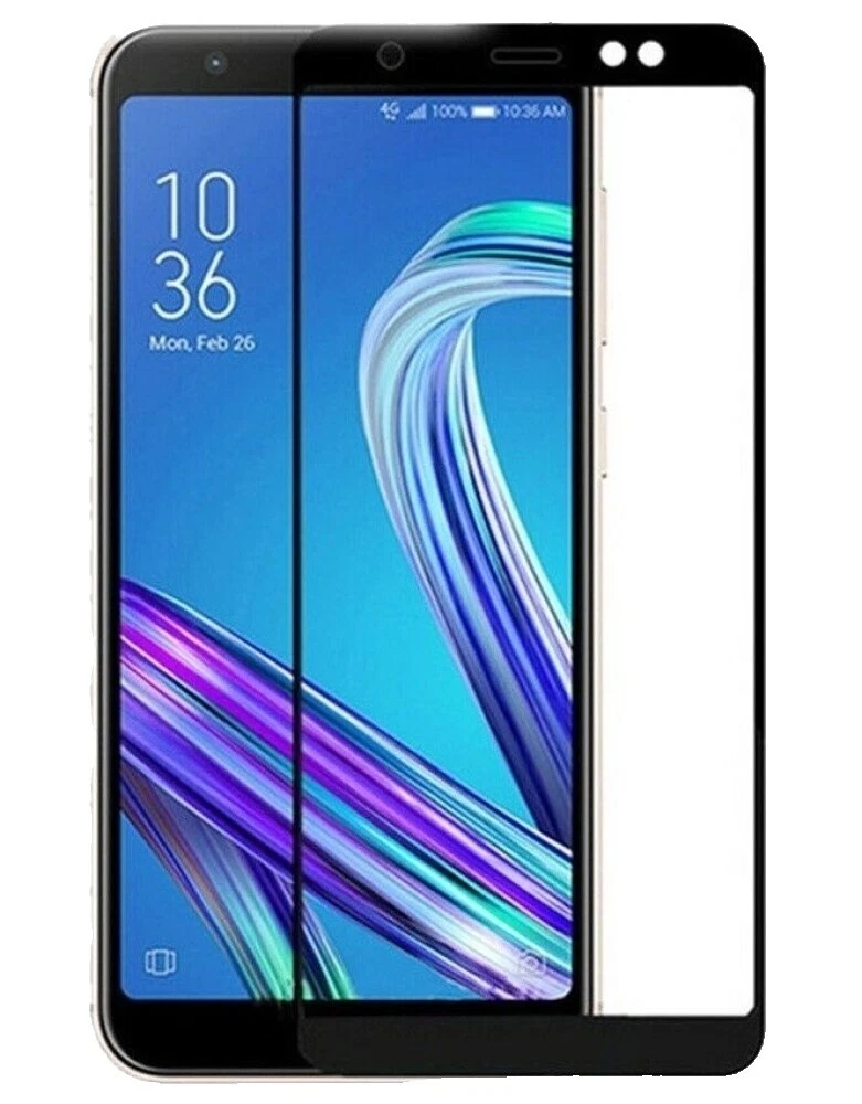 Teléfono celular Brillante Negro Protectores de Pantalla para ASUS