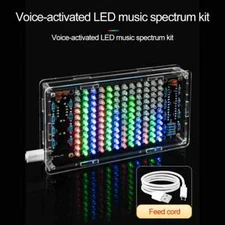 DIY Soldering Project Spectrum USB Display Sound DIY Kits for Leaning Soldering