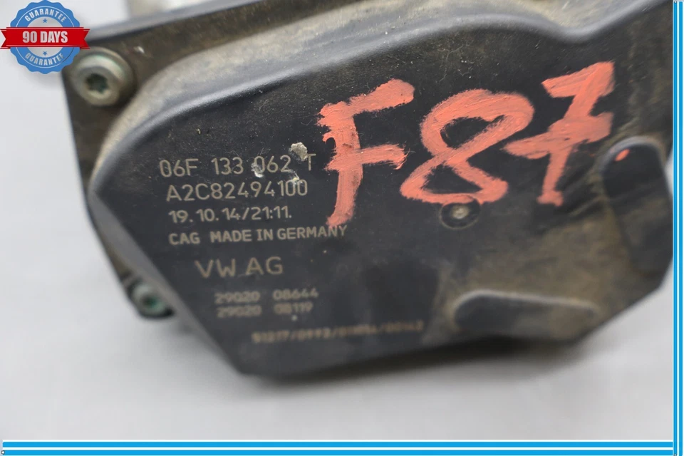 Actuador de válvula de carrocería del acelerador del motor Audi A6 Quattro 12-17 06F133062 OEM Foto 4 de 4