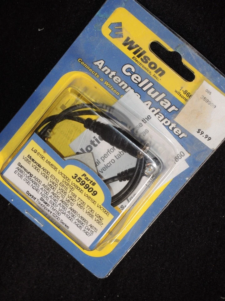 Adaptador Antena Celular Wilson Electronics Parte # 359909 ENVÍO GRATUITO Foto 2 de 4