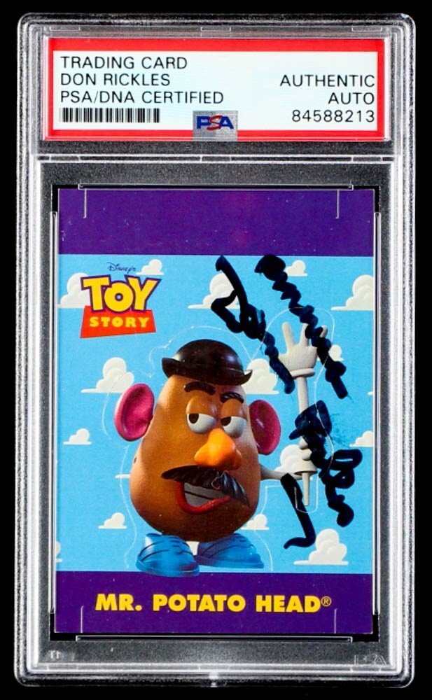 Don Rickles Signed Potato Head 1995 Toy Story #67 (PSA) RIP