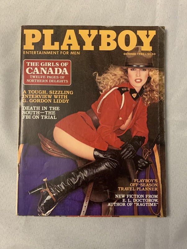 Vintage Playboy 1980 October Good Condition