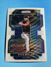2022 Panini Prizm White Wave - #14 Kyle Muller (RC) Atlanta