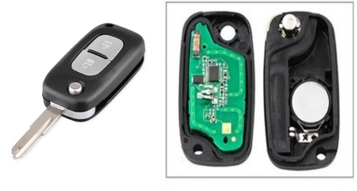 Klapp Fernbedienung Schlüssel Upgrade Vivaro Traffic Primastar Movano Master 433mhz 2 btn fob - Bild 2 von 3