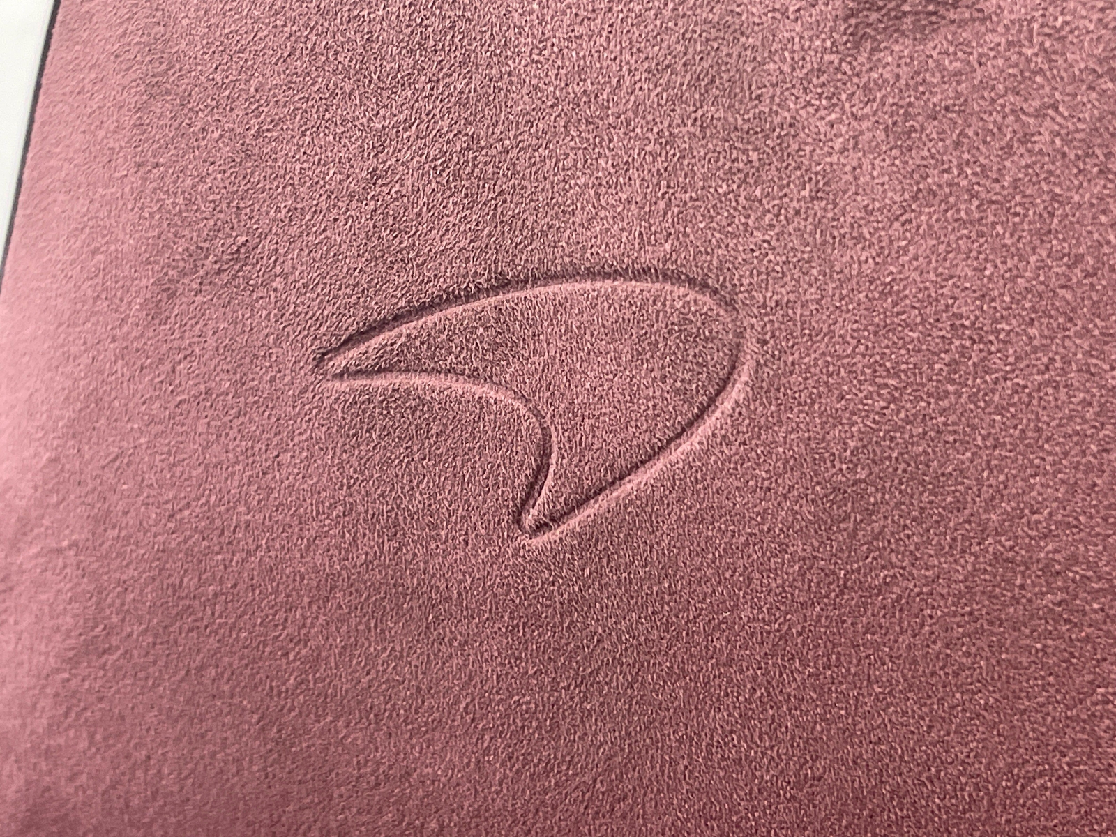 2020-2023 MCLAREN GT FRONT RIGHT SEAT BAROLO RED LEATHER/ALCANTARA OEM 2021 2022