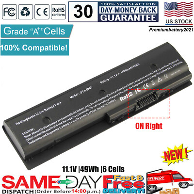 Laptop Battery for HP MO06 671731-001 Pavillion DV6-7000 DV4-5000 62Wh Fast