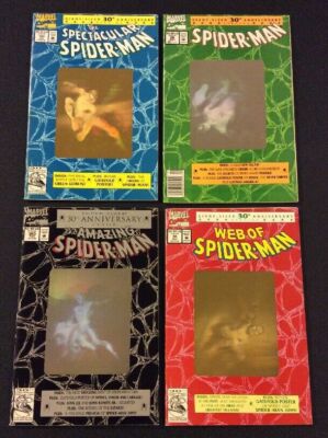 Spider-Man 30th Anniversary Comic Set of 4 | eBay