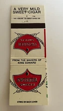 Vtg Matchcover Swisher Sweets Cigar