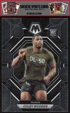 2023 Panini Mosaic Silver Prizm Colby Wooden #303