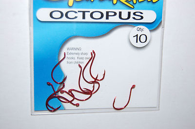 Gamakatsu 265410-1 Octopus en Ligne Point Steye Cercle Crochet 8CT